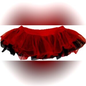 Reversible Red+Black TuTu - Costume Piece
